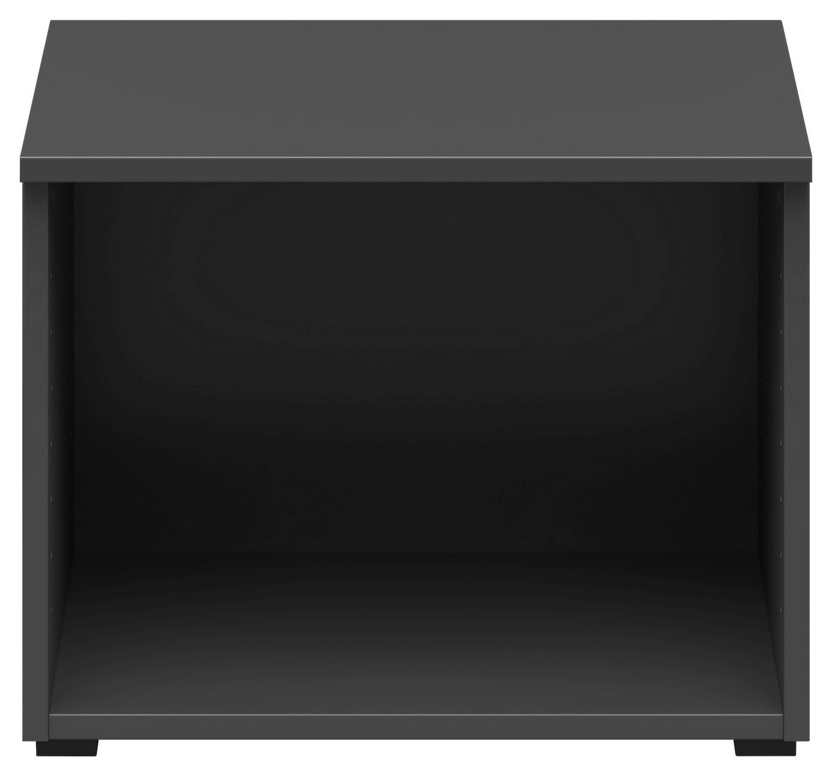 Aufsatz Multi-Stauraum Typ 9 anthrazit B/H/T: ca. 45x35x40 cm Multi-Stauraum Typ 9 - anthrazit (45,00/35,00/40,00cm)