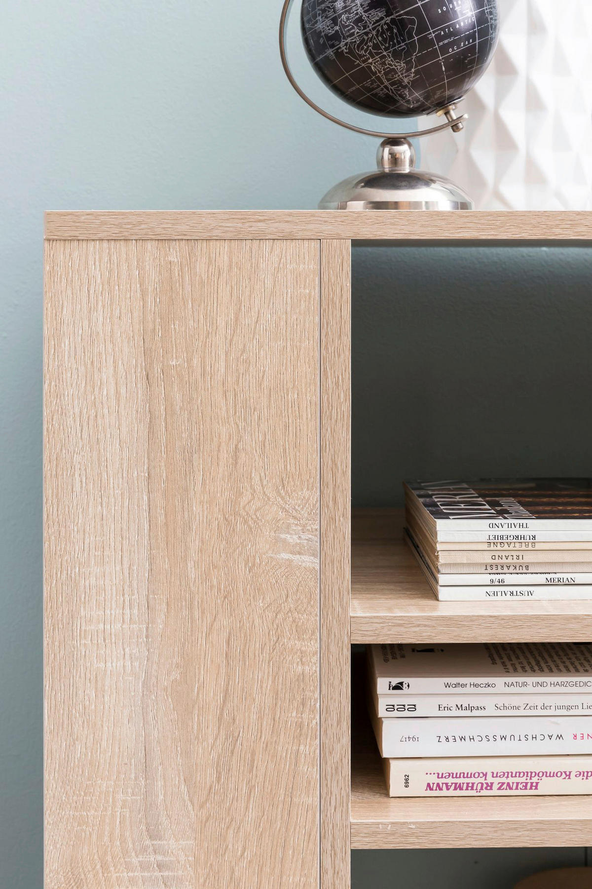 Regal Eiche Sonoma Nachbildung B/H/T: ca. 60x75x35 cm Regal - Eiche (60,00/75,00/35,00cm) - Wohnling