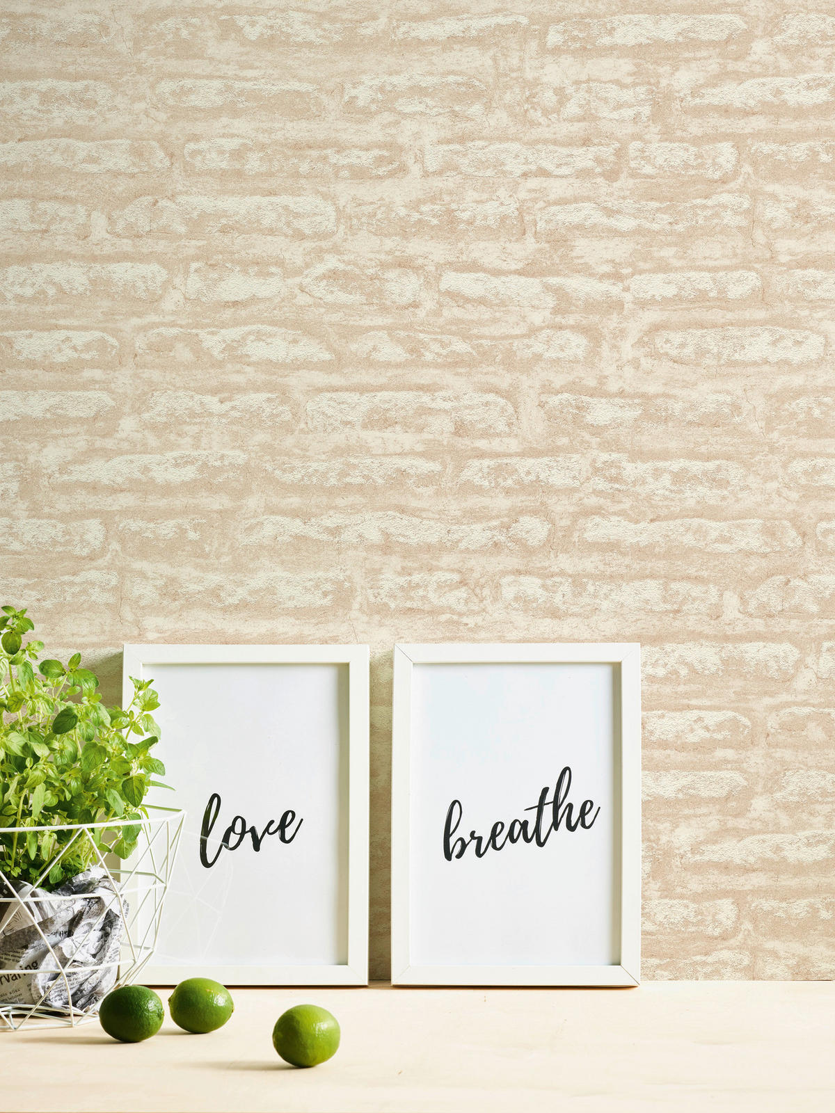 A.S.Creation Vliestapete Attractive 2 Steine beige B/L: ca. 53x1005 cm Attractive 2 - beige (53,00/1005,00cm) - A.S.Creation