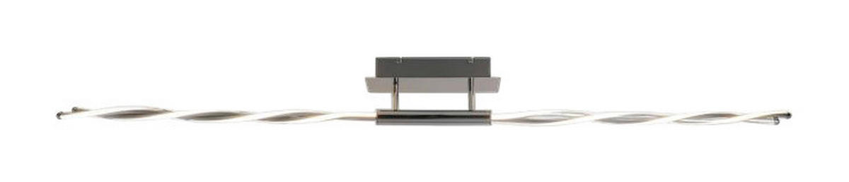 Näve Leuchten LED Deckenleuchte NV1266242 Chrom Metall Kunststoff B/H: ca. 8x14 cm null 1 Brennstellen Twist - Chrom (8,00/14,00cm) - Näve Leuchten