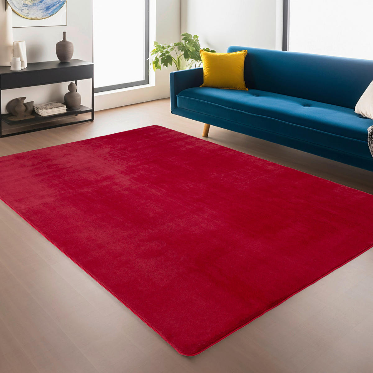 Ayyildiz Teppich JOY rot B/L: ca. 140x200 cm JOY - rot (140,00/200,00cm) - Ayyildiz