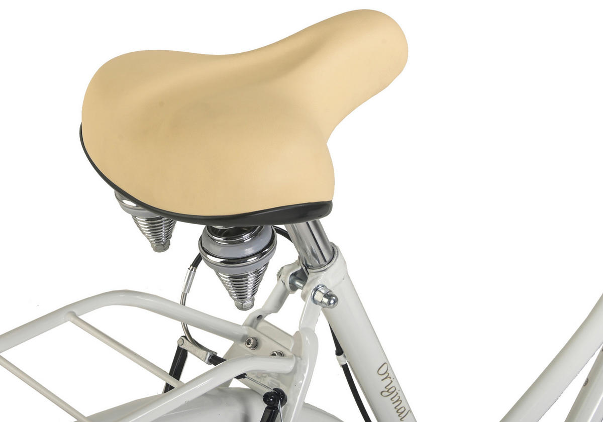 Hollandia Hollandrad Original 166C 28 Zoll Rahmenhöhe 54 cm 1 Gänge weiß weiß ca. 28 Zoll Original - weiß - Hollandia