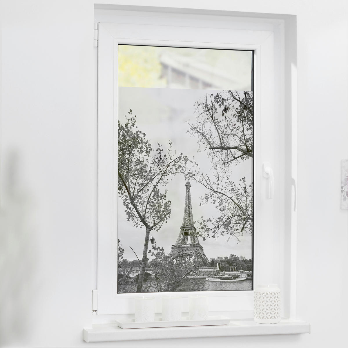 LICHTBLICK Fensterfolie Paris schwarz weiß B/L: ca. 50x100 cm ▷ online bei  POCO kaufen