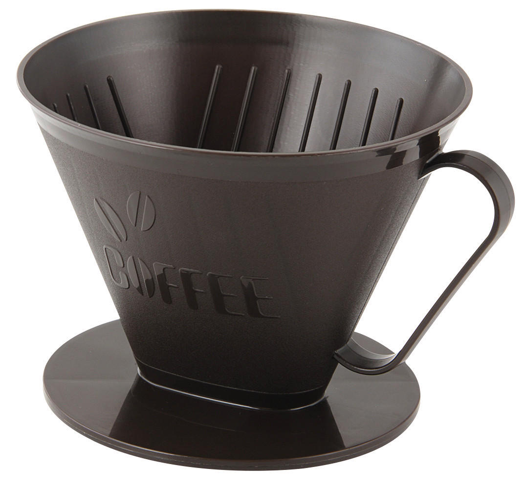 Fackelmann Kaffeefilterbehälter braun Kunststoff B/H/L: ca. 15x11x18 cm Kaffeefilterbehälter - braun (18,00/15,00/11,00cm) - Fackelmann