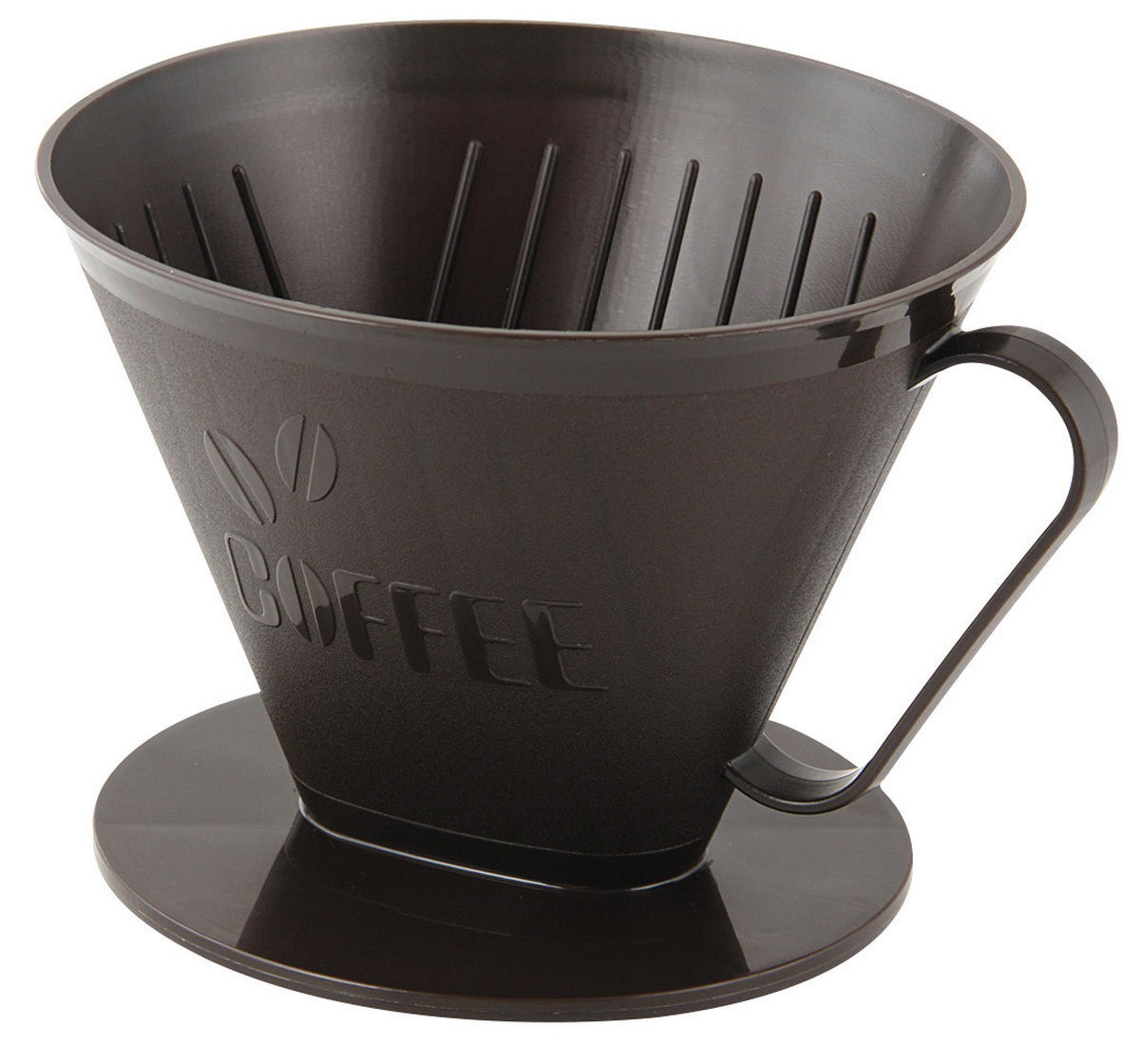 Fackelmann Kaffeefilterbehälter braun Kunststoff B/H/L: ca. 15x11x18 cm Kaffeefilterbehälter - braun (18,00/15,00/11,00cm) - Fackelmann