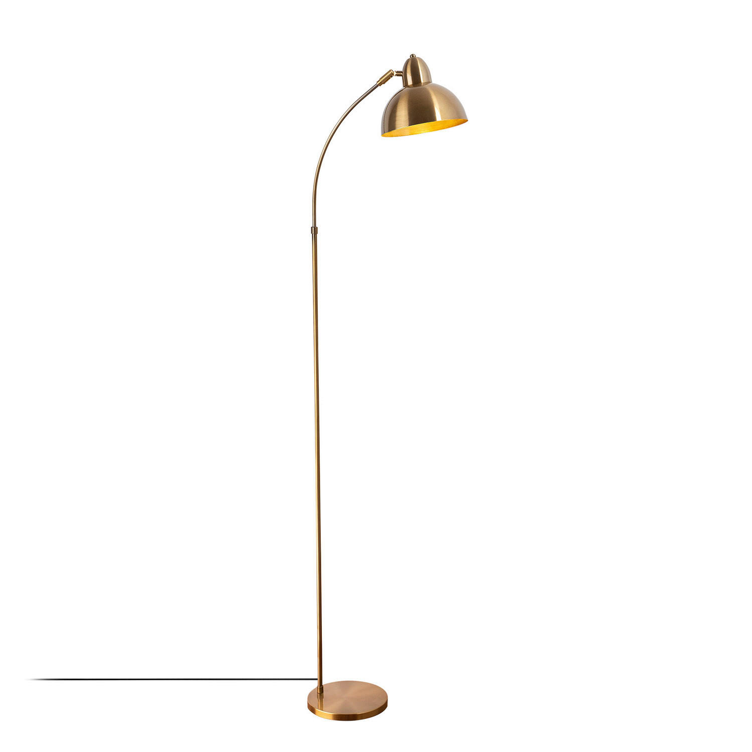 Opviq Stehleuchte Varzan bronze Metall B/H/T/L/D: ca. 43x162x43x20x21 cm E27 1 Brennstellen Varzan - bronze (20,00/43,00/162,00cm) - Opviq