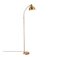 Opviq Stehleuchte Varzan bronze Metall B/H/T/L/D: ca. 43x162x43x20x21 cm E27 1 Brennstellen Varzan - bronze (20,00/43,00/162,00cm) - Opviq