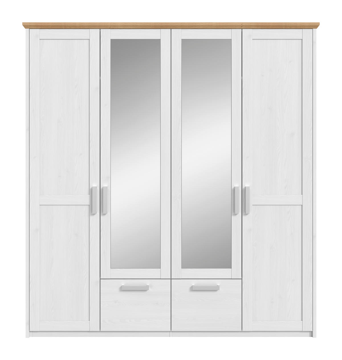 Kleiderschrank VERONA Sibiu Lärche Nachbildung Eiche Artisan Nachbildung B/H/T: ca. 188x20x61 cm VERONA - Eiche (188,00/20,00/61,00cm) - xonox.home