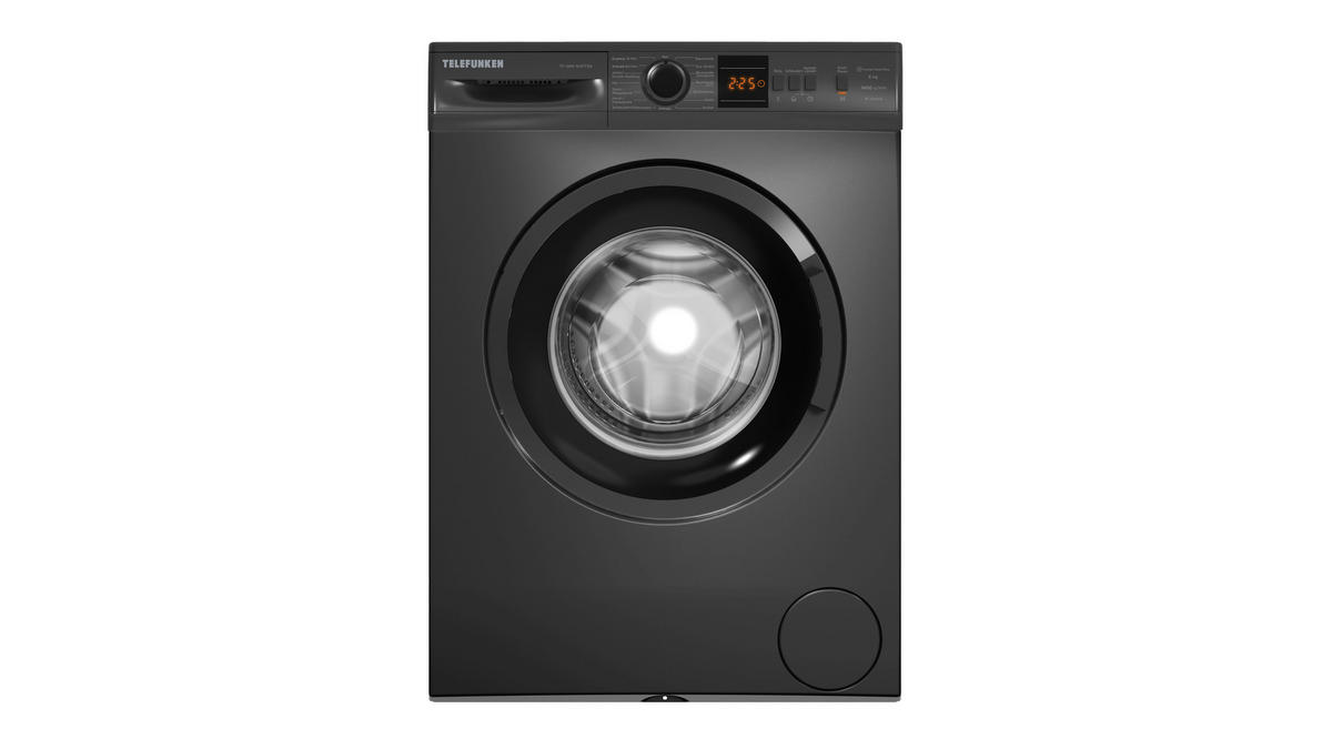 Telefunken Waschmaschine TF-WM-5141T1DI Waschmaschine TF-WM-5141T1DI - dark Inox (60,00/85,00/53,00cm) - TELEFUNKEN