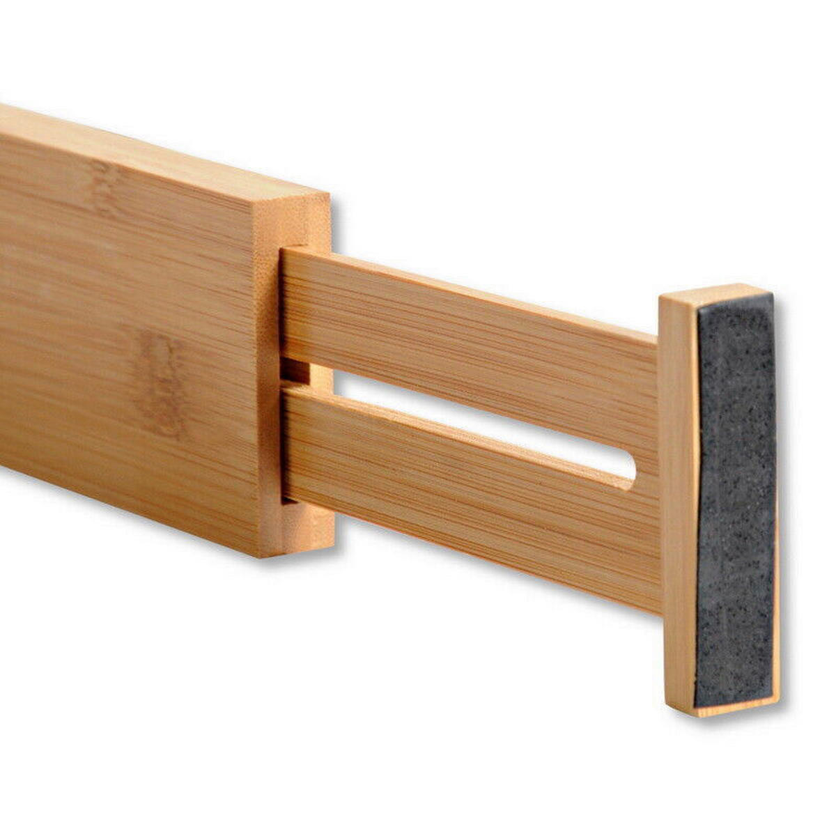 Kesper Schubladentrenner natur Bambus H/L: ca. 6,6x45,5 cm Schubladentrenner_4erSet - natur (45,50cm) - Kesper