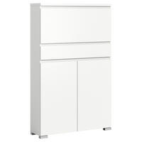 Schuhschrank Shoelove weiß B/H/T: ca. 95x151x27 cm Shoelove - weiß (95,00/151,00/27,00cm) - xonox.home