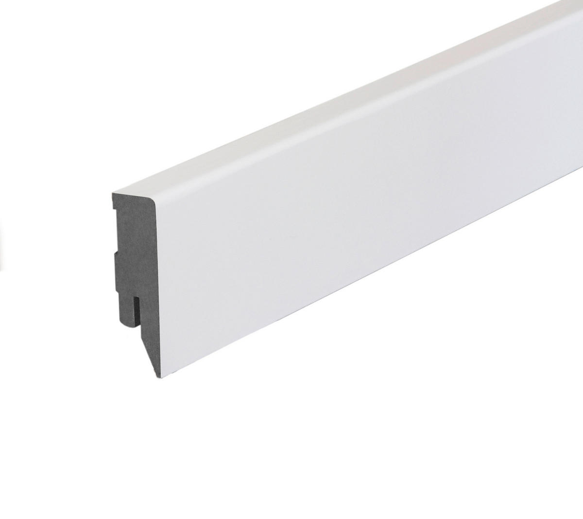 Sockelleiste L/B/H: ca. 240x1,6x5,8 cm pro Stück Sockelleiste_Topline wasserfest w. - weiß (240,00/1,60/5,80cm)