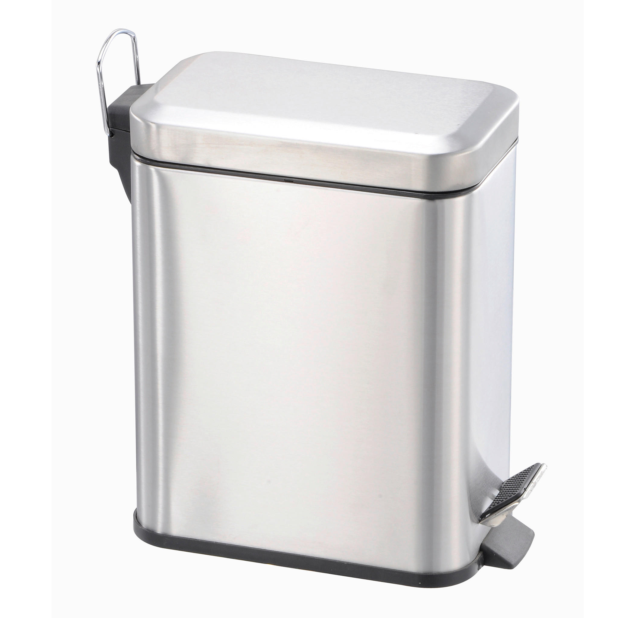 Abfalleimer silber Edelstahl Abfalleimer_Pedal-Bin - silber