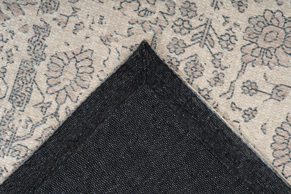 Kayoom Flachflorteppich Perry 125 creme B/L: ca. 80x150 cm Perry 125 - creme (80,00/150,00cm) - Kayoom