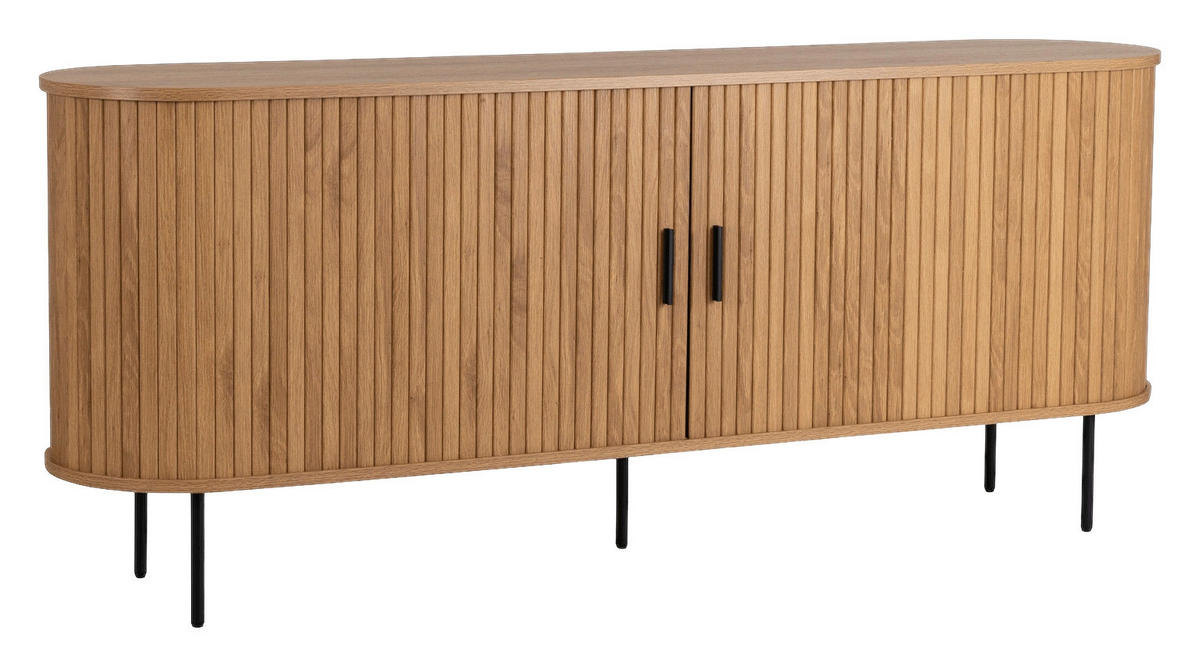 Kommode SELVA Eiche Sonoma Nachbildung B/H/T: ca. 180x76x40 cm SELVA - Eiche (180,00/76,00/40,00cm) - WIPMEB