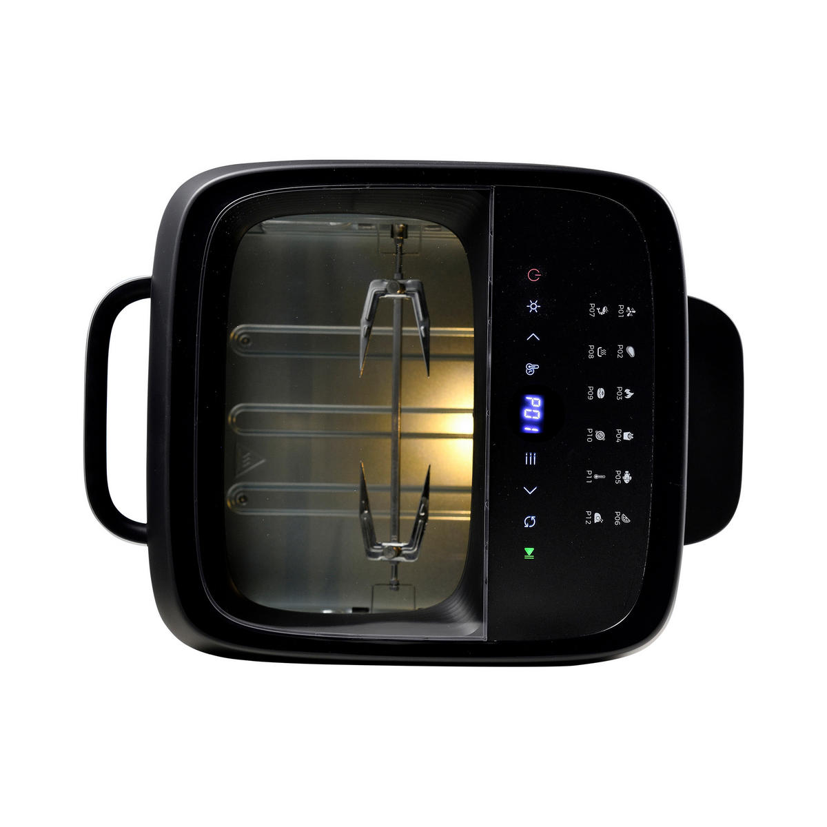 MASTERPRO Heißluftfritteuse ROCKET CYCLONE 1200 - schwarz - MASTERPRO