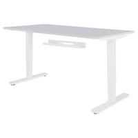 Zubehör weiß Metall B/H/T: ca. 80x7x13 cm Kabelkanal Schreibtisch - weiß (80,00/7,00/13,00cm) - Amstyle