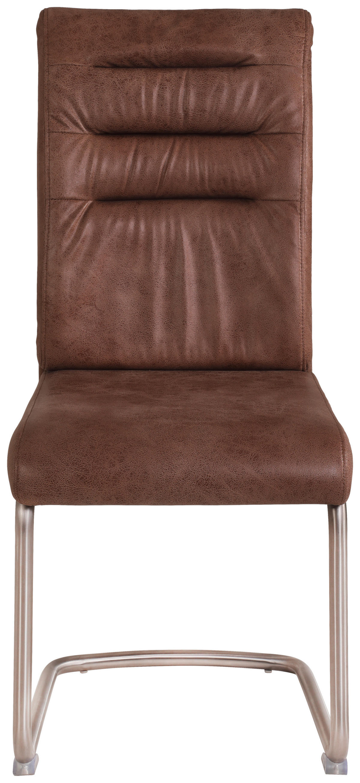 Schwingstuhl Paula 2er Set braun Vintage Microfaser B/H/T: ca. 45x102x65 cm Paula 2er Set - braun (45,00/102,00/65,00cm) - Hela