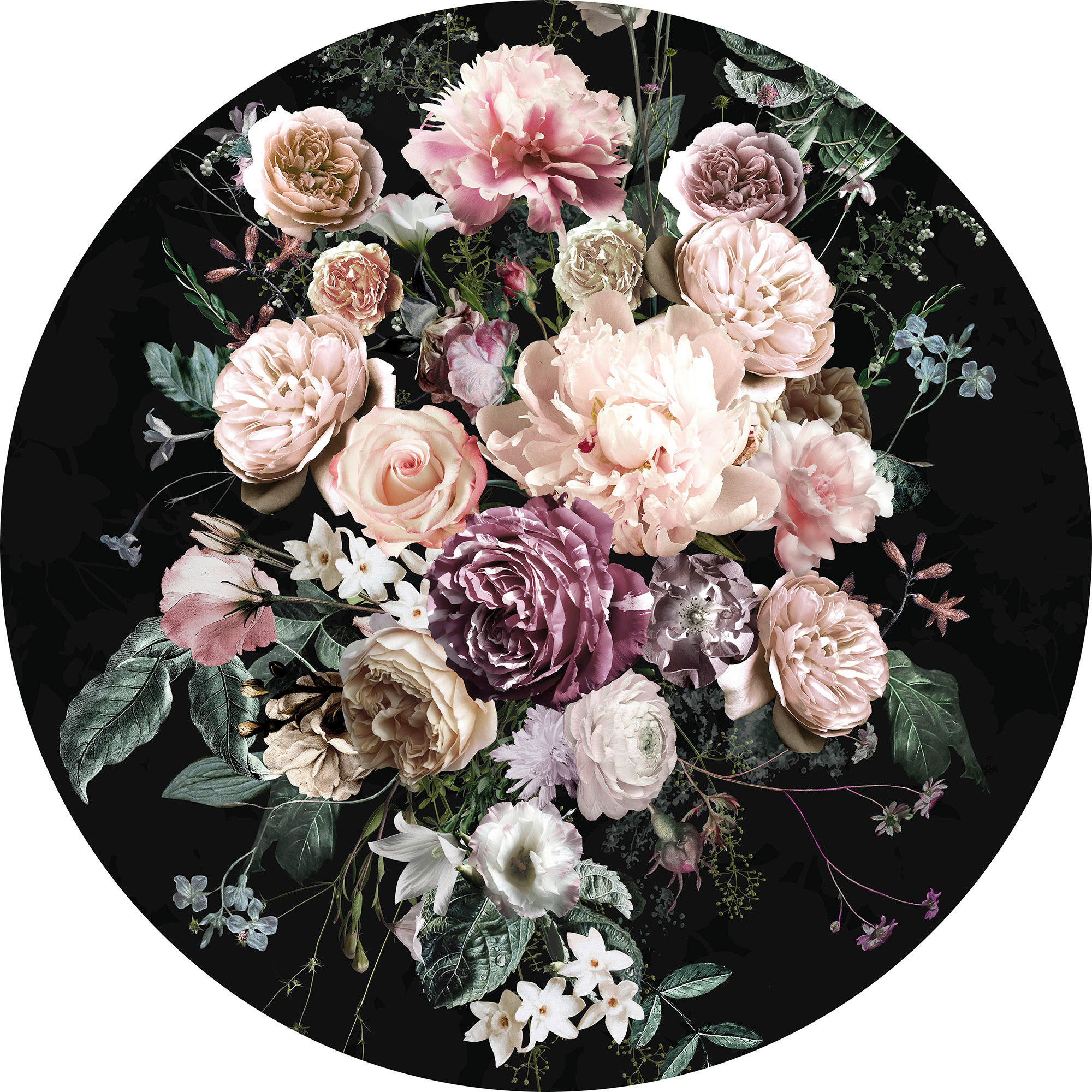 Komar Fototapete Enchanted Flowers D: ca. 125 cm günstig online kaufen