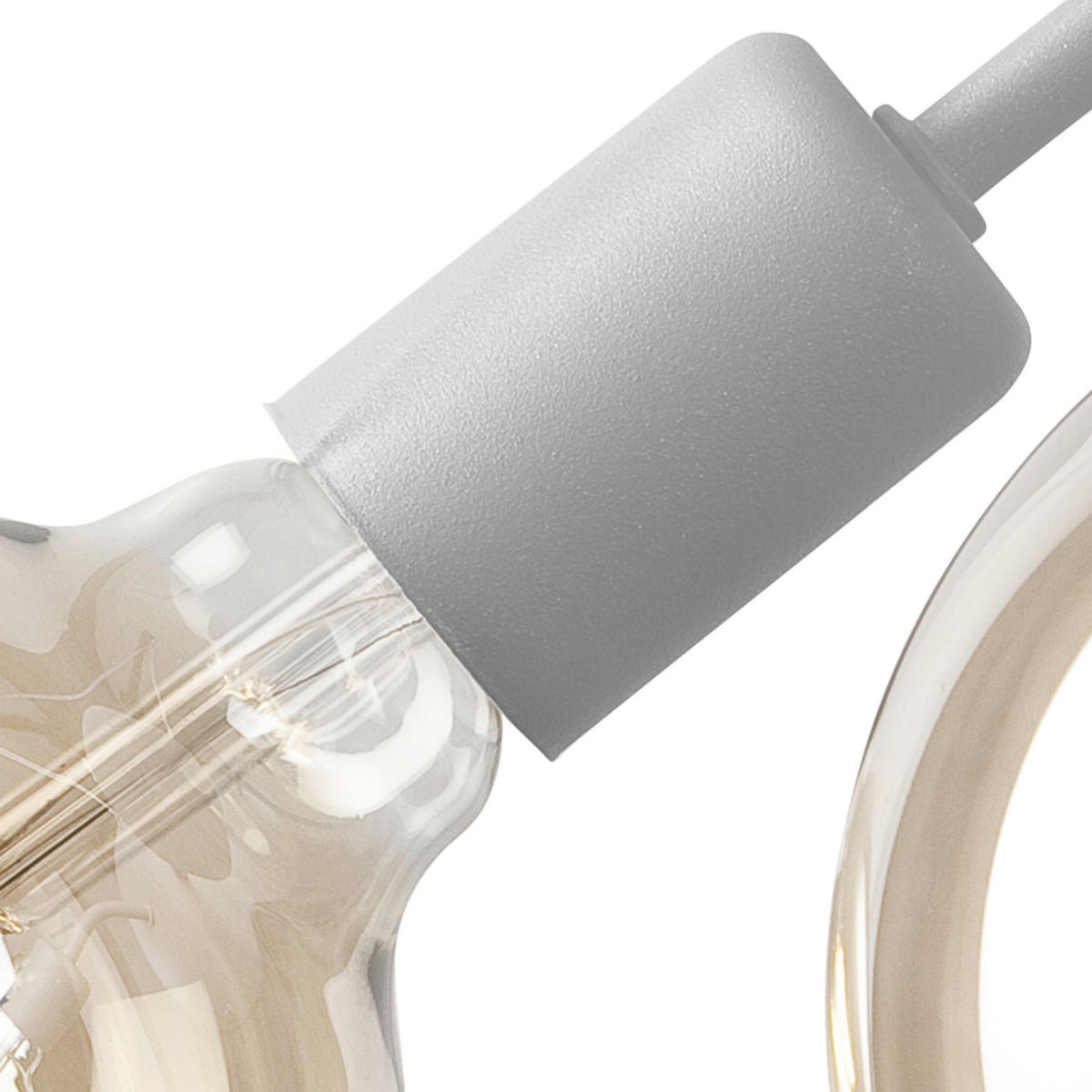 Lamkur Wandleuchte VIGGO 39428 silber Stahl H/L: ca. 14,5x23 cm E27 2 Brennstellen Viggo - silber (23,00cm) - Lamkur