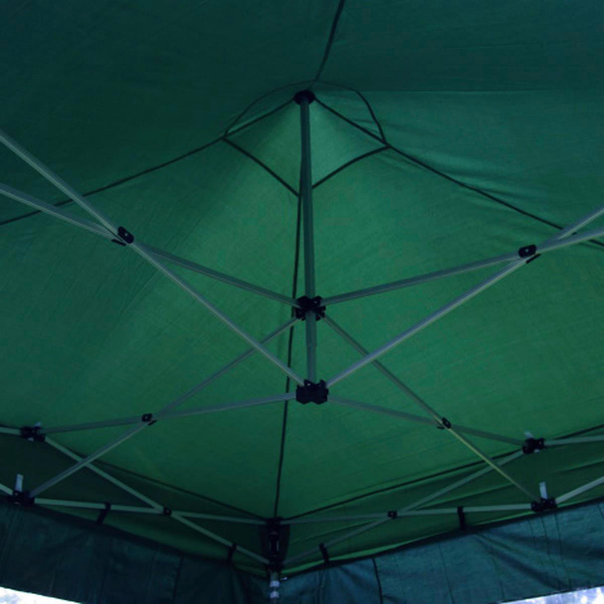 VCM Pavillon PROFI grün Polyester-Mischgewebe B/H/L: ca. 300x220x300 cm PROFI - grün (300,00/300,00/220,00cm) - VCM