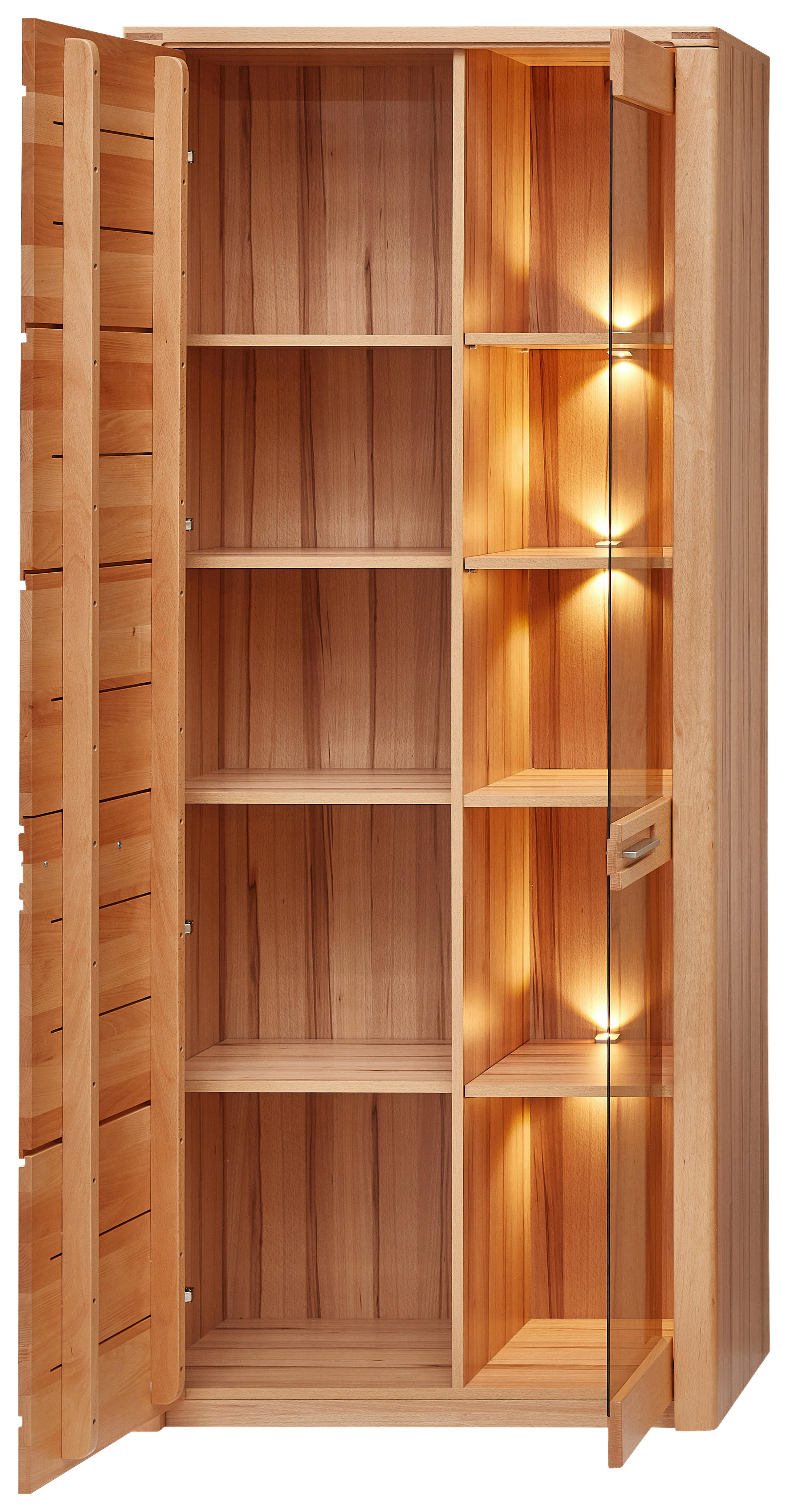 Vitrine Nature One buche Nachbildung B/H/T: ca. 85x203x40 cm Nature One - buche (85,00/203,00/40,00cm)