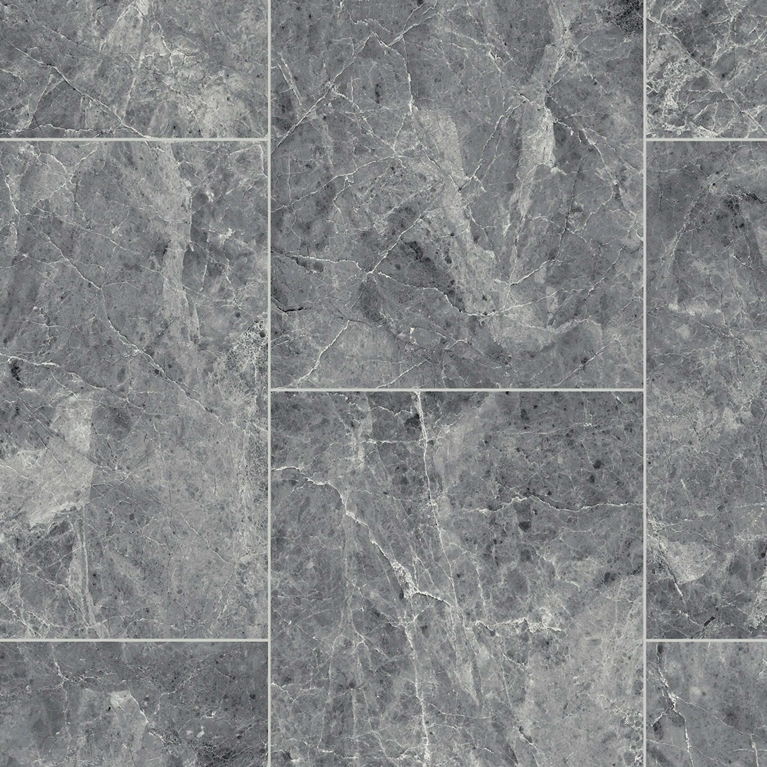 Vinylboden grau Fliese B: ca. 400 cm pro m² CV-Belag_Supertex 400cm Fliese grau - grau (400,00cm)