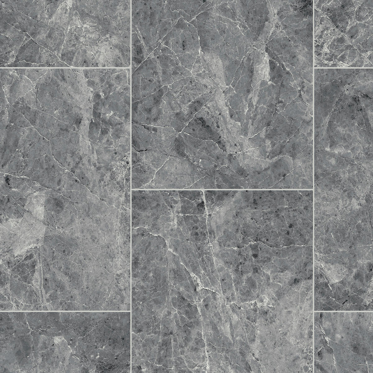 Vinylboden grau Fliese B: ca. 400 cm pro m² CV-Belag_Supertex 400cm Fliese grau - grau (400,00cm)