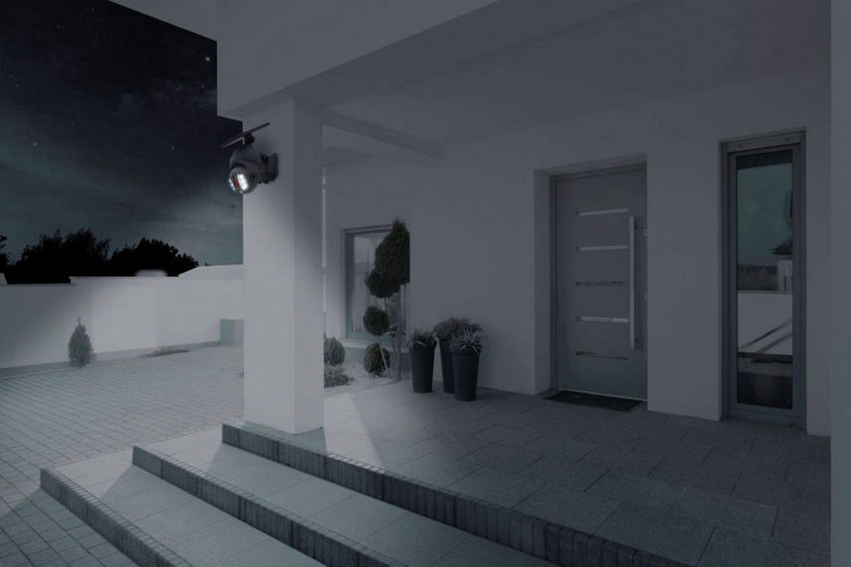 LED Solar Außenwandleuchte NV5284716 Moho - Näve Leuchten