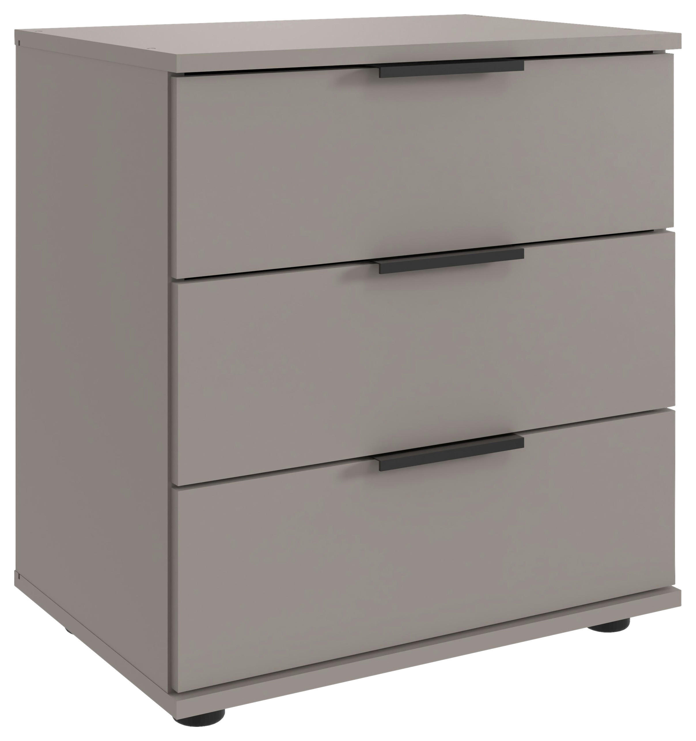 Nachtkonsole Easy Plus Sahara grau B/H/T: ca. 52x58x38 cm Easy Plus - Sahara/grau (52,00/58,00/38,00cm)
