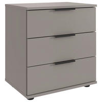 Nachtkonsole Easy Plus Sahara grau B/H/T: ca. 52x58x38 cm Easy Plus - Sahara/grau (52,00/58,00/38,00cm)