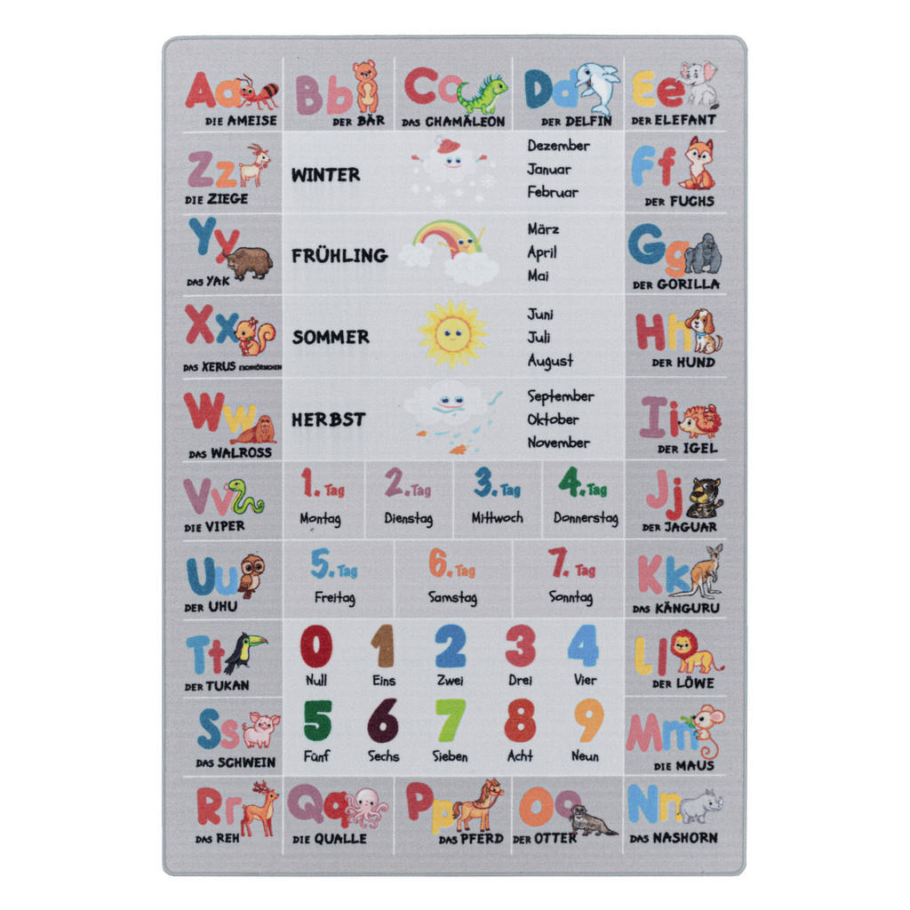 Thumbnail - Ayyildiz Teppich PLAY grau B/L: ca. 120x170 cm