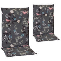 Beo Saumauflage für Hochlehner Bregenz multicolor Polyester-Mischgewebe B/H/L: ca. 50x6x118 cm 2er Set Bregenz - multicolor (118,00/50,00/6,00cm) - Beo