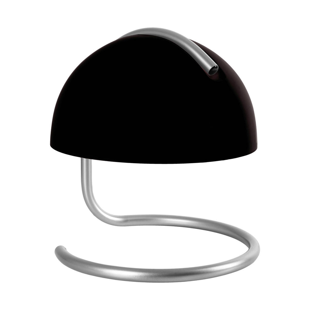 Näve Leuchten Tischleuchte schwarz Glas Metall B/H/T/D: ca. 23,5x25x23,5x23,5 cm E27 1 Brennstellen BURANO - schwarz (23,50/25,00/23,50cm) - Näve Leuchten
