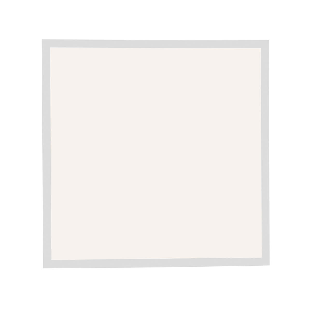 Just Light LED-Deckenpanel FLAT 14532-16 weiß Kunststoff Metall B/H/T: ca. 62x5,6x62 cm 1 Brennstellen FLAT - weiß (62,00/5,60/62,00cm) - Just Light
