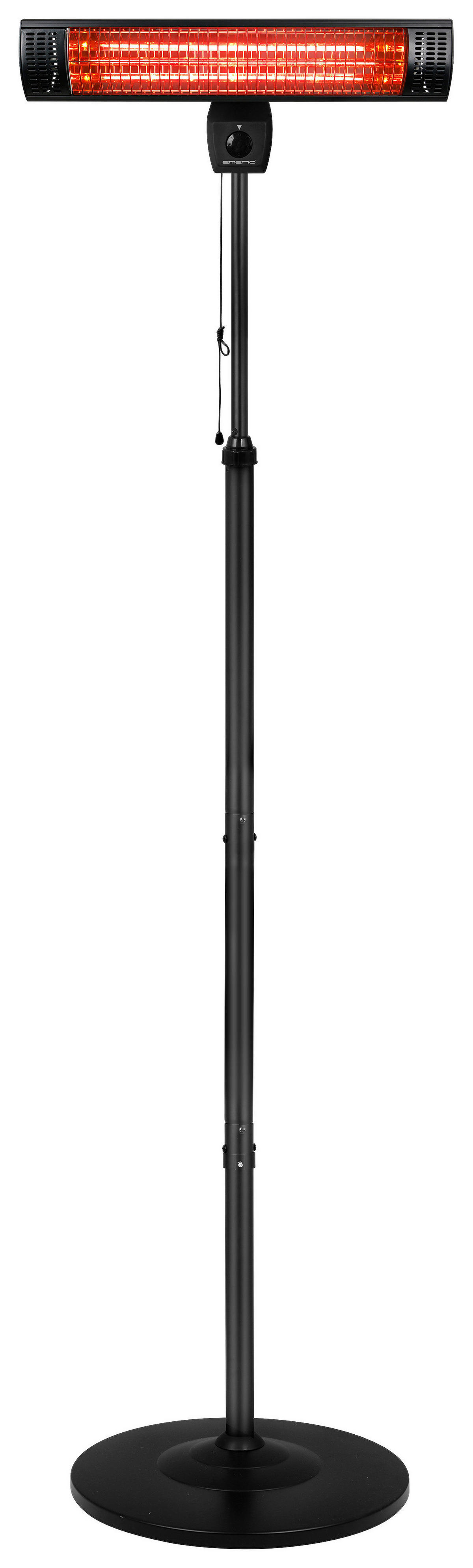 Emerio Terassenheizstrahler PH-126154 B/H/L: ca. 20,5x19,2x55 cm ca. 2000 W Terassenheizstrahler PH-126154 - (55,00/20,50/19,20cm) - Emerio