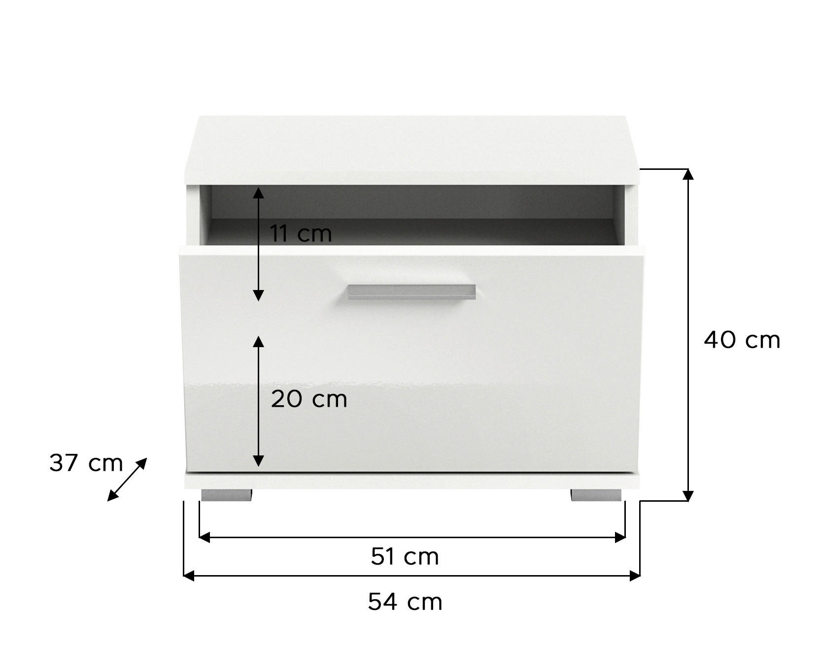 Sitzbank PREGO B/H/T: ca. 55x40x37 cm PREGO - (55,00/40,00/37,00cm) - xonox.home
