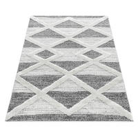 Ayyildiz Teppich PISA grau B/L: ca. 280x370 cm PISA - grau (280,00/370,00cm) - Ayyildiz