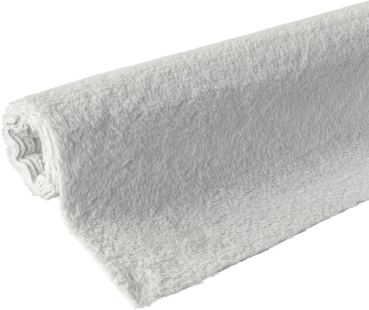 Dekostoff Rabbit silber B: ca. 140 cm Rabbit - silber (140,00cm)
