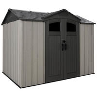 Lifetime Gerätehaus Ohio grau B/H/L: ca. 283,5x264,4x214,1 cm Ohio - grau (214,10/283,50/264,40cm) - Lifetime