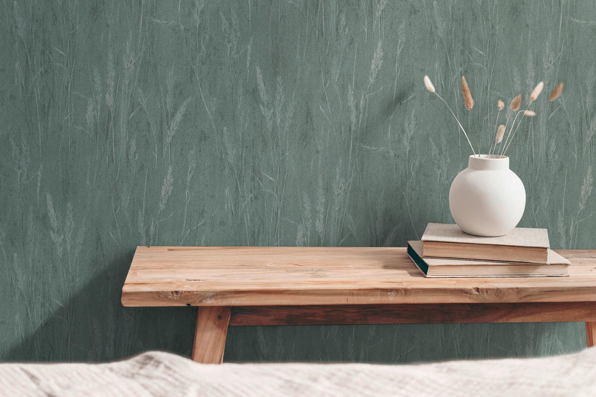 A.S.Création Vliestapete grün B/H/D: ca. 53x1005x8,8 cm Vliestapete - grün (8,80/1005,00cm) - A.S.Creation