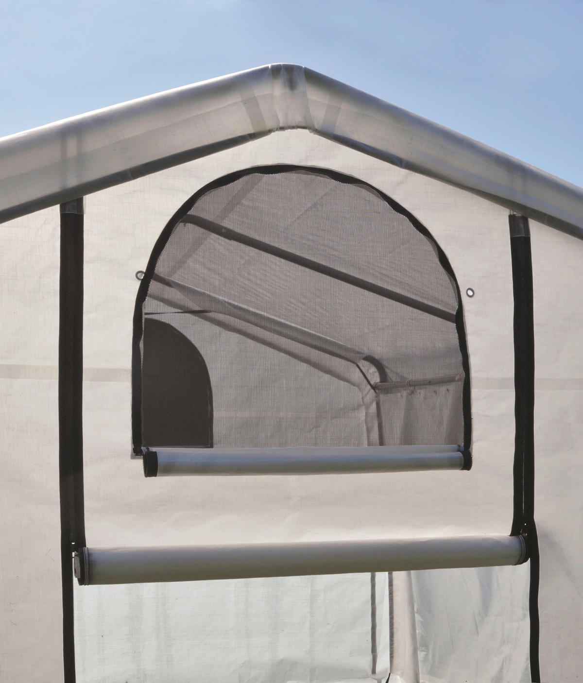 ShelterLogic Gewächshaus 9m² B/H/L: ca. 300x249x300 cm 9m² - weiß (300,00/300,00/249,00cm) - ShelterLogic