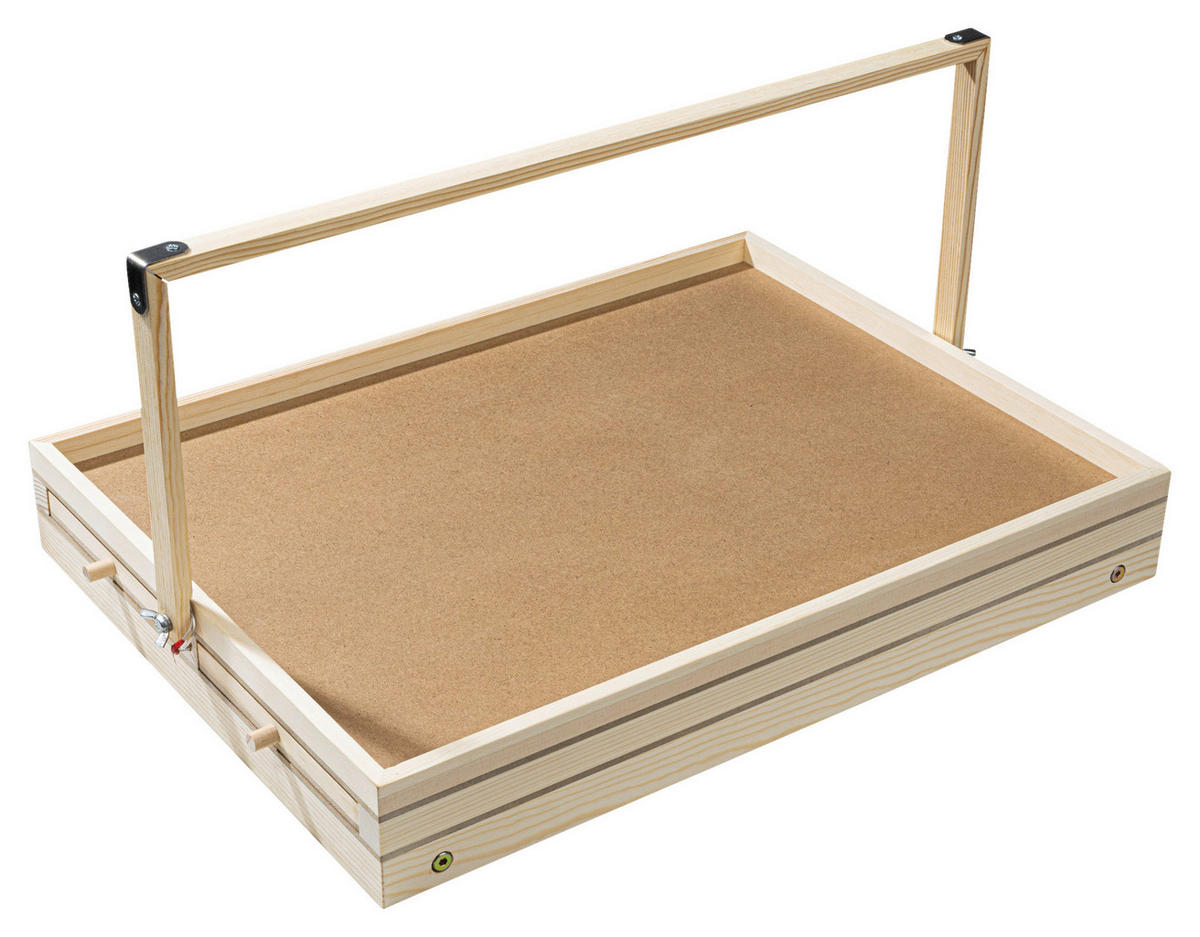 HI Puzzlebrett m.LED-Beleuchtung 1000er B/H/T: ca. 76x56x38 cm 1000er - natur (76,00/56,00/38,00cm) - HI