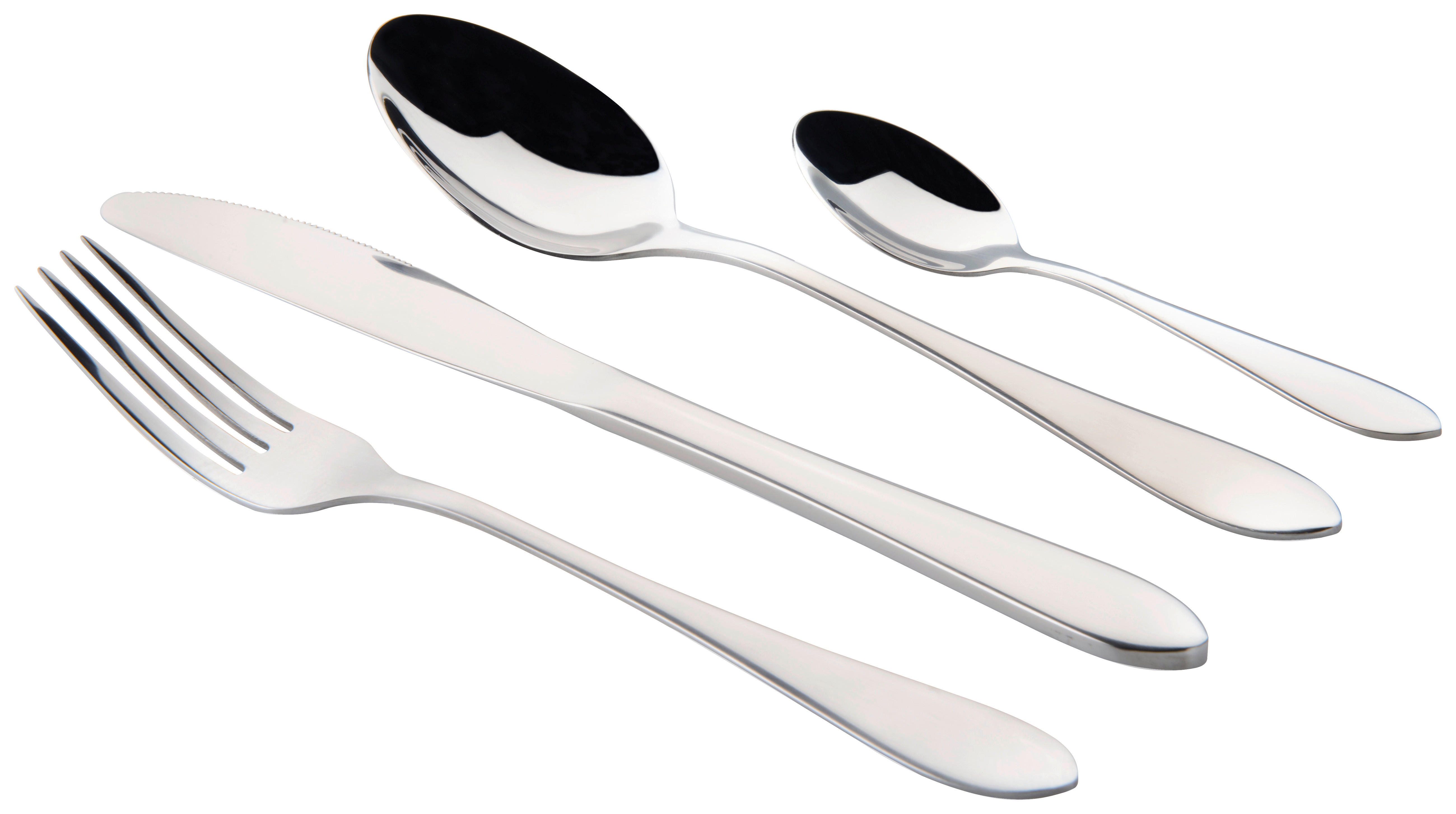 alpina Besteckset silber Edelstahl 60 tlg. Besteckset_60tlg. - silber (41,20/25,20/5,20cm) - alpina