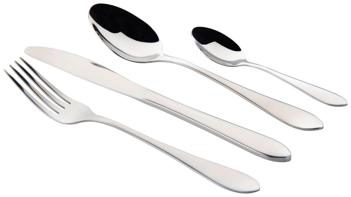 alpina Besteckset silber Edelstahl 60 tlg. Besteckset_60tlg. - silber (41,20/25,20/5,20cm) - alpina