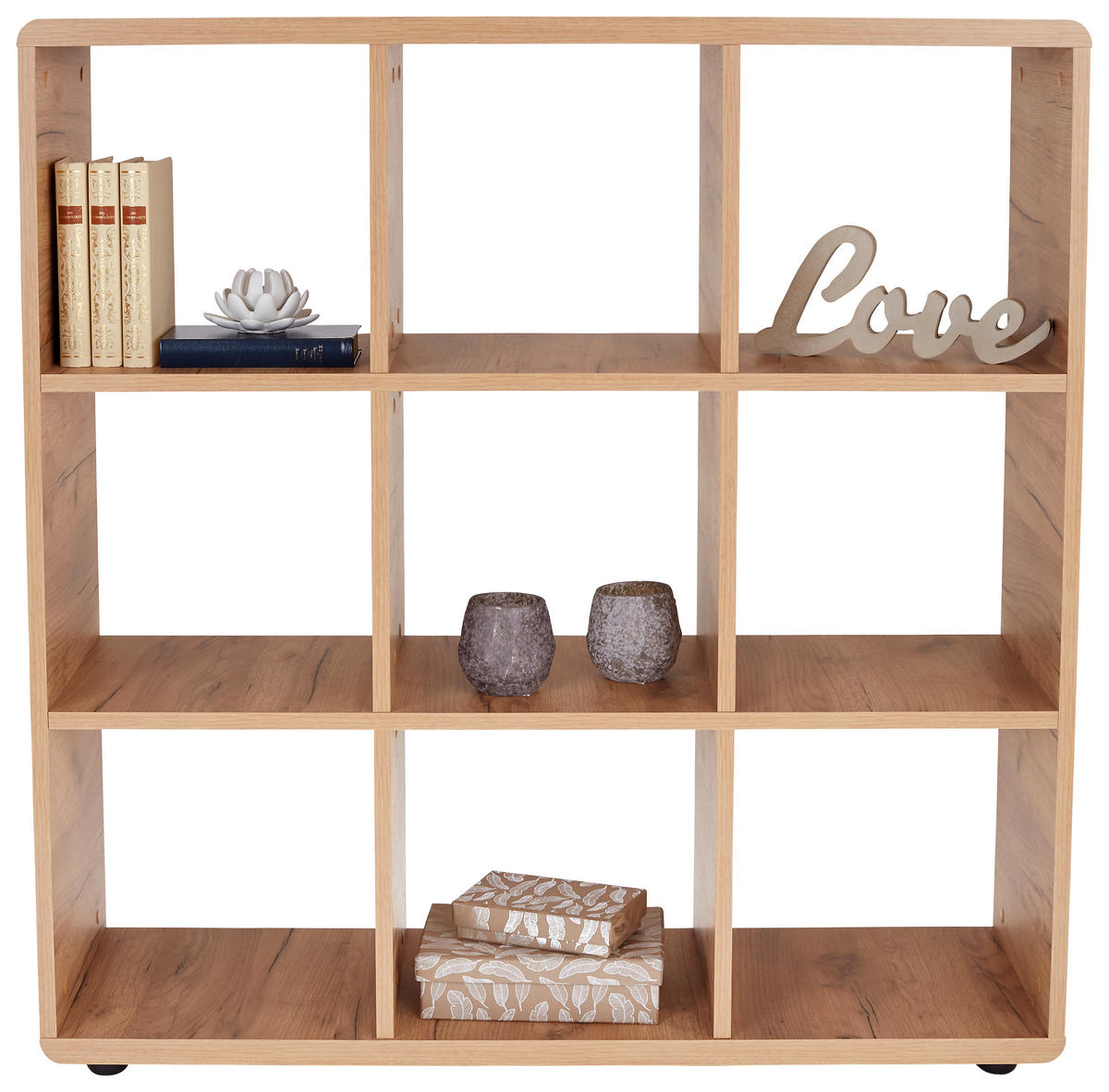 Regal Fontana Eiche Kraft Nachbildung B/H/T: ca. 109x110x35 cm Fontana - (109,00/110,00/35,00cm)