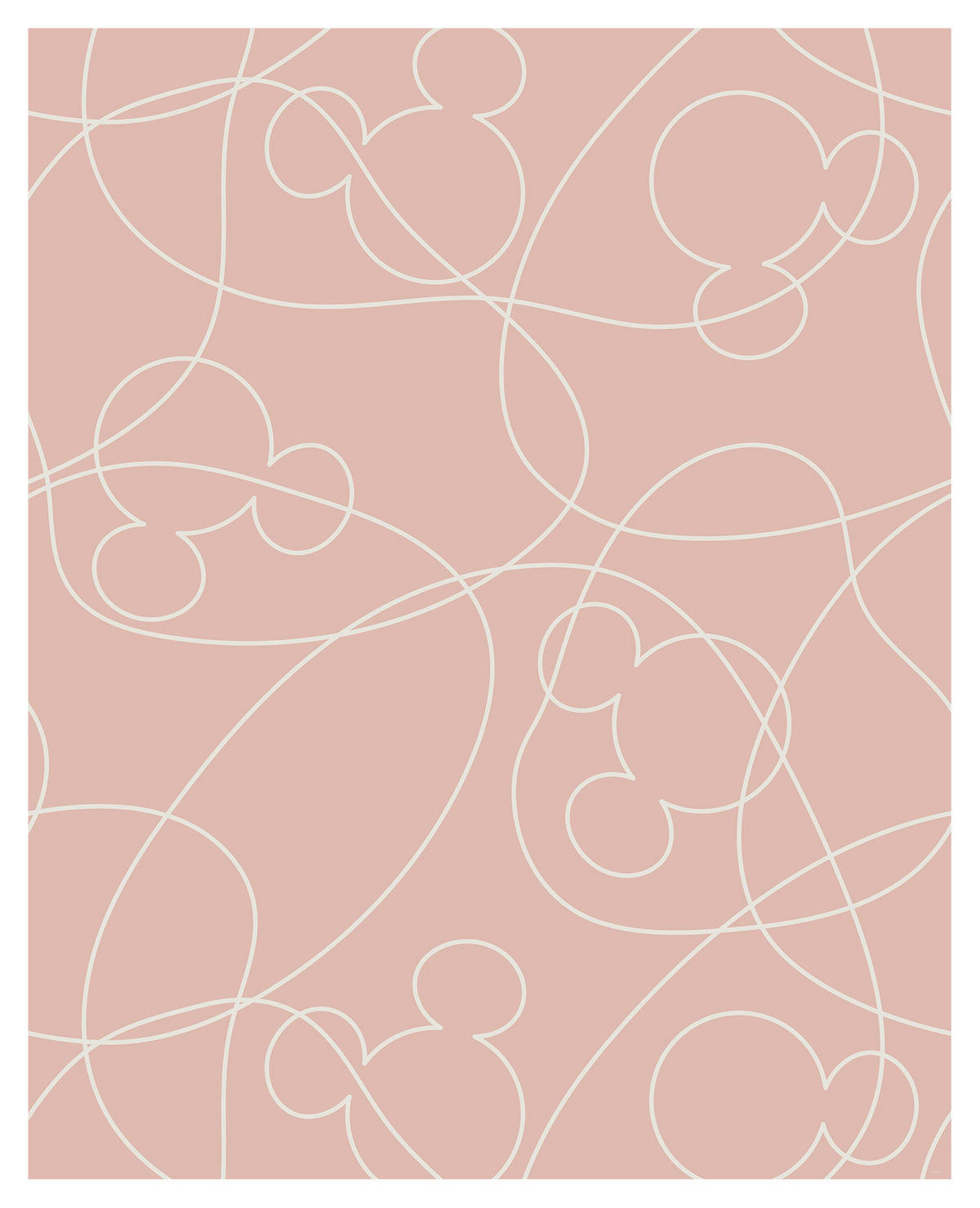 Komar Fototapete Mickey on Detours Disney B/L: ca. 200x250 cm Mickey on Detours - (200,00/250,00cm) - Komar