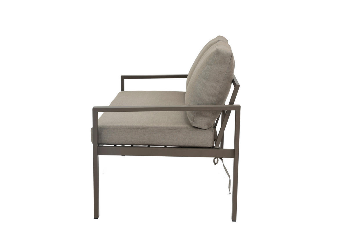 POCOline Gartensitzgruppe Toulouse braun Stahl Toulouse - braun/beige - POCOline