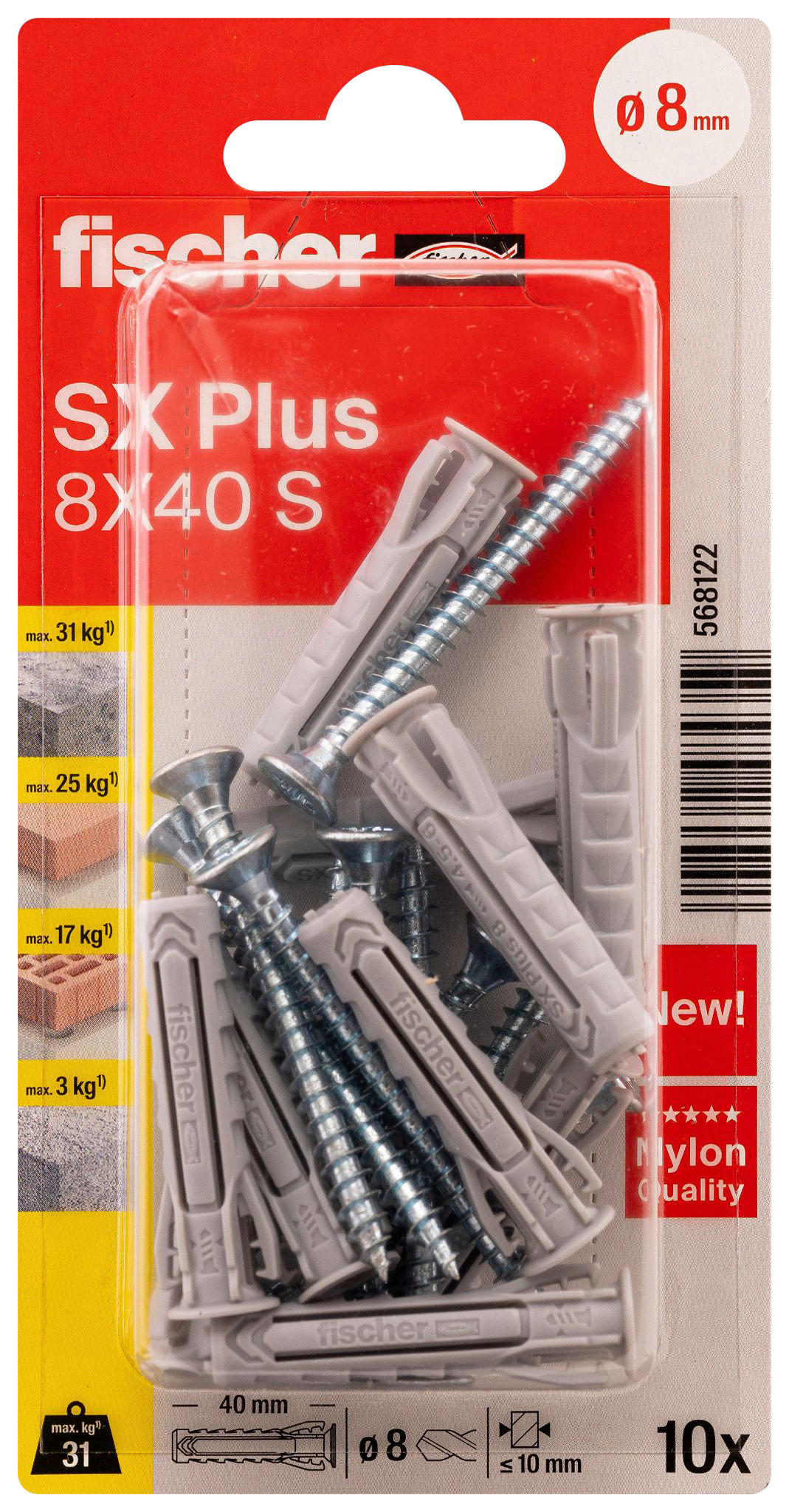 fischer Dübel- und Schraubenset Dübel-/u.Schraubenset_fischer - fischer