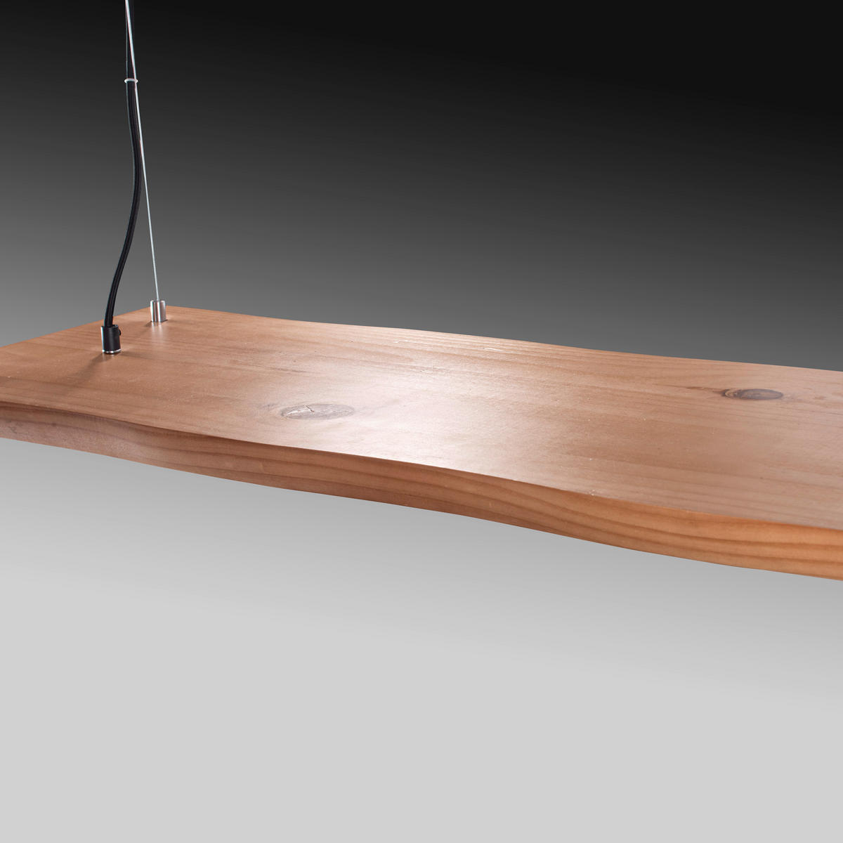 Paul Neuhaus LED-Pendelleuchte PALMA 2625-79 PALMA - natur/schwarz (120,00/120,00/30,00cm) - Paul Neuhaus